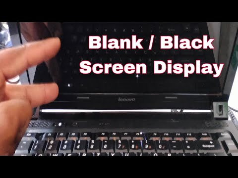 All Series Laptop Black / Blank Screen Display Problem In Windows 10,11#Macnitesh