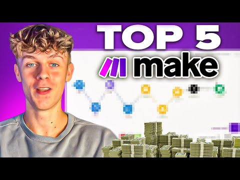 Top 5 Make.com Automations that ACTUALLY Make Money (free blueprints)