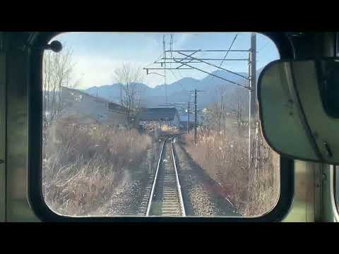 [前面展望]しなの鉄道北しなの線古間駅から 黒姫駅