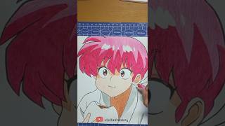 COLORING SAOTOME RANMA #drawing #artshorts #art#viralshorts