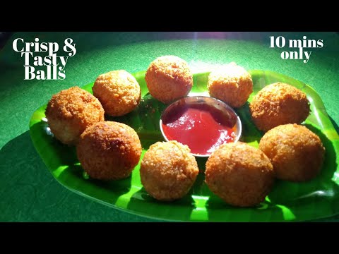 Crispy Brown Bread Balls | Bread bite by Tasty Food