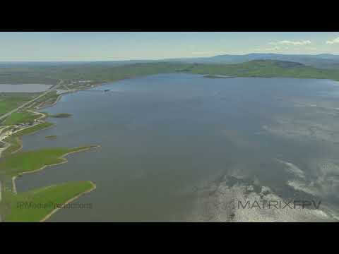 San Luis Reservoir Area, California v3.0 | 4K HDR | Drone | Royalty Free