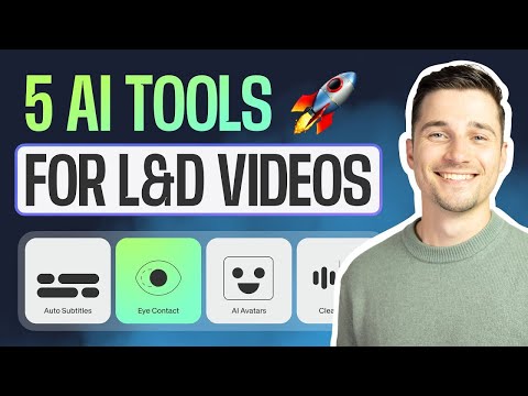 5 AI Tools to make AMAZING L&D videos 🚀