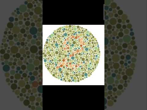 Colour Blindness / Colour Vision ☞ Test 1