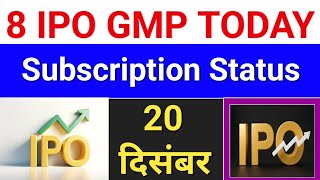 8 ipo gmp today. latest ipo gmp today. ipo news latest, ipo latest news today