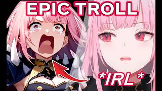 【HoloEn | Clip】The BEST TROLL EVER? Mori Calliope's Piercing Nightmare!