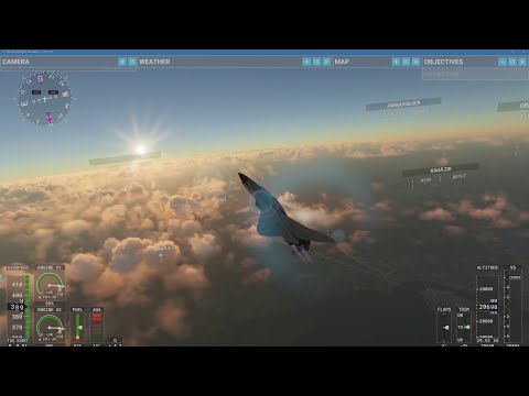 Microsoft Flight Simulator(2020)[GP18] "Updated DCD F4E is now worth it! Jax to Disney World & back!