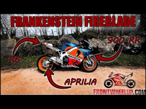 FRANKENSTEIN FIREBLADE! Custom CBR 900 RR | Aprilia | R6 | FrontWheelUp.com