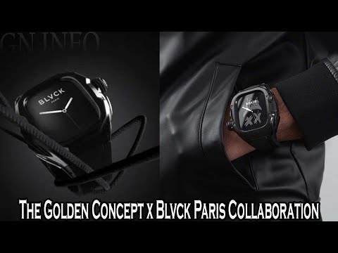 The Golden Concept x Blvck Paris Collaboration Emphasizes European Design