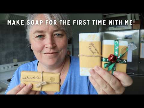 Are Soap Kits WORTH it ? | Making SOAP for the first TIME!