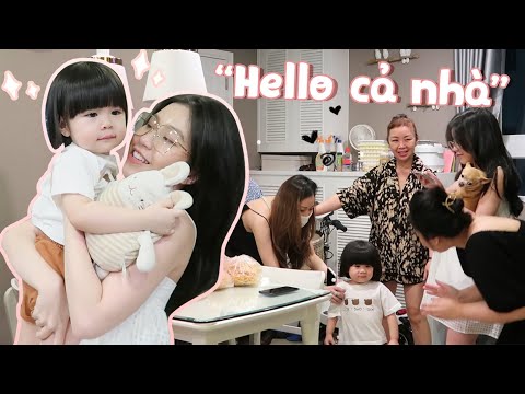 Vlog: Meeting after the epidemic is as happy as TET, playing with my dear Nam | Quynh Thi |