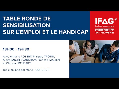 Table ronde de sensibilisation sur l'emploi et le handicap