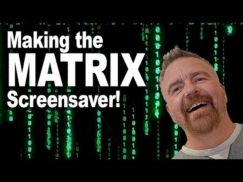 Making the Matrix Screensaver in C on a PDP-11/83