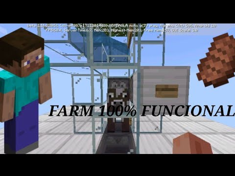 FARM DE VACA 100% FUNCIONAL - MCPE/MCPC