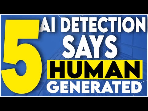 5 AI Content Detection Tools Say 100% Human Generated - ChatGPT for Content Writing