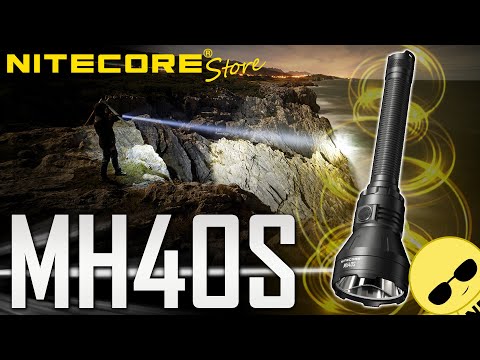 NITECORE MH40S 1640 Yards Long Throw Rechargeable Flashlight