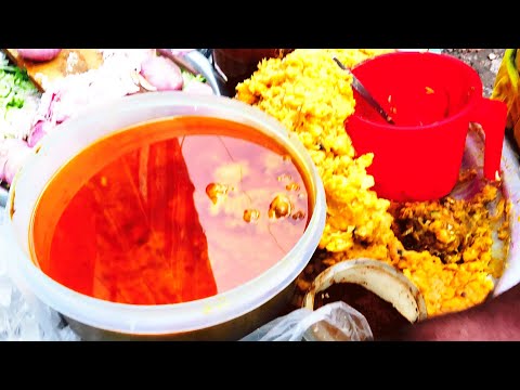 WOW!! Tasty Masala Mix Chicken Liver Jhal Muri Making & Selling | Bangladeshi Street Food