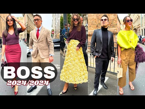 BOSS Fall/Winter 2024 Collection: Milano Fashion Week Highlights