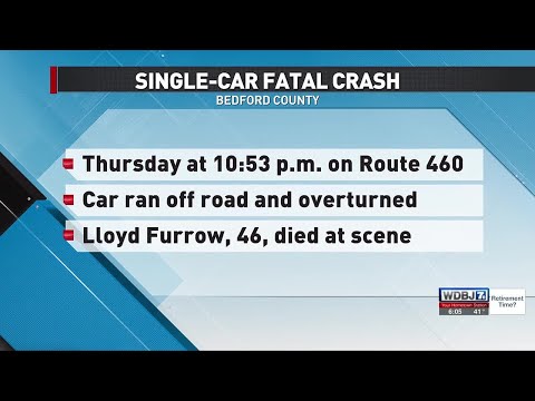 Bedford County Fatal Crash