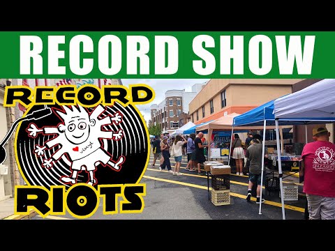 Went to a Record Show for a change | Record Riot #recordshow