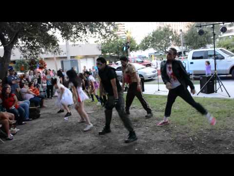 Zombie Dance Squad - Corpus Christi ArtWalk 2013