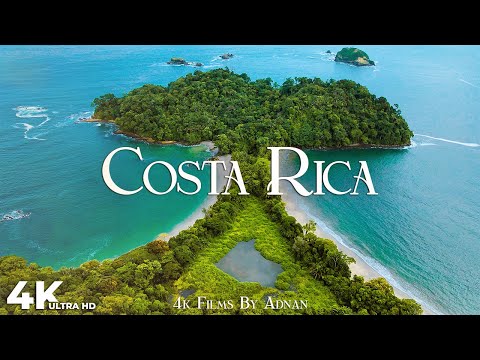 COSTA RICA in 4k - Relaxing Music Along With Scenic Relaxation Film