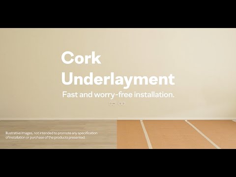 Cork Underlayment - Fast and worry-free installation (EN)