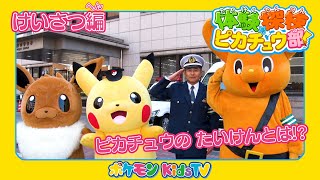 【ポケモン公式】体験探検ピカチュウ部！「けいさつ編」－ポケモン Kids TV