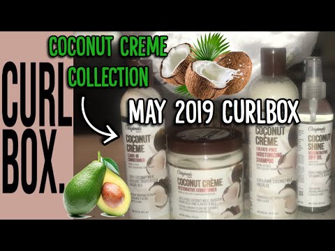 MAY CURLBOX 2019 | ORIGINALS AFRICAS BEST COCONUT CREME COLLECTION