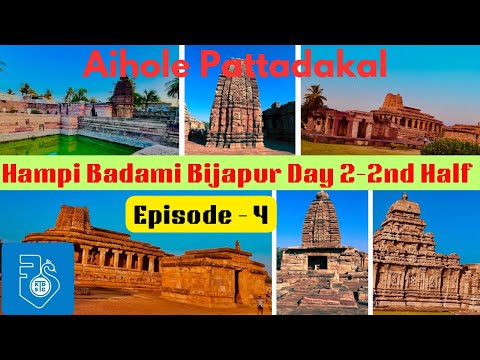 Episode-4 KSTDC Hampi Badami Bijapur Tour #hampi #badami #pattadakal #karnataka #travel #history