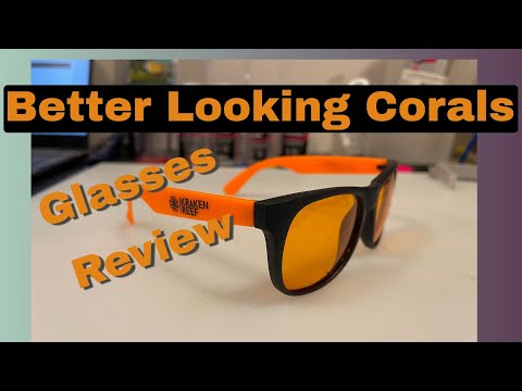 Kraken Reef UV Glasses Review - See corals much better and take better photos of your corals