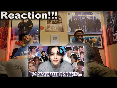 100 ICONIC MOMENTS in the HISTORY of SEVENTEEN | REACTION