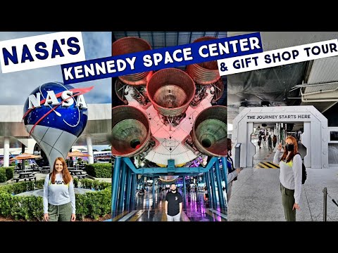 NASA Kennedy Space Center - Full Tour & We Got To See A Manned Space X Launch !