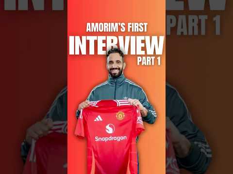 Rúben Amorim first interview #manchesterunited #amorim #football #soccer #mufc #manunited #sporting