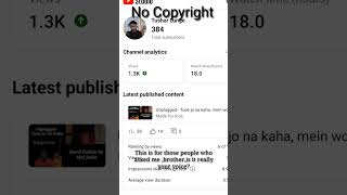 No Copyright On Videos l 30 sec. Ans For Stupid Once, #shorts