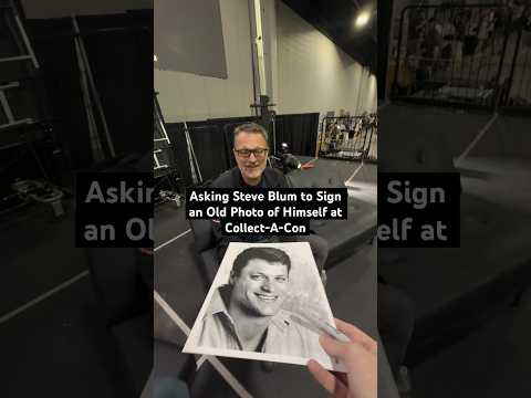 Asking the Voice of Spike Spiegel to Sign an Old Photo From the Internet