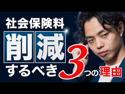 【今すぐやれ】ひとり社長が今すぐ社会保険料を削減するべき３つの理由