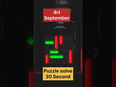 4 September Puzzle solve Hamster Combat | Mini game #shorts #short #hamstercombat