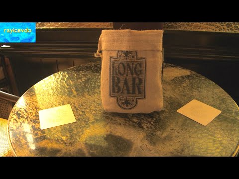 LONG BAR Raffles Hotel Singapore with Jerry sightseeing and a drink at tourist attraction