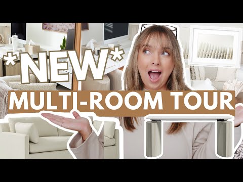 *GRAND TOUR*  Home Office + Guest Bedroom Tour: amazon office must haves + guest bedroom ideas