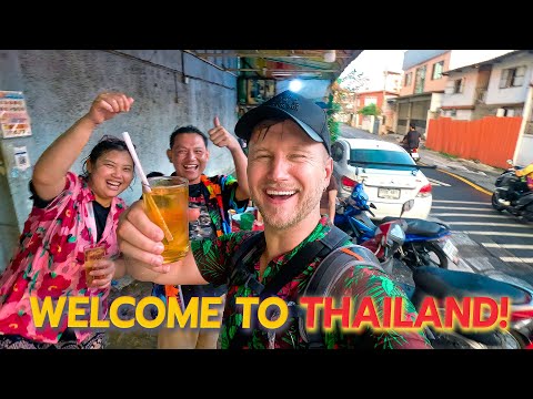 Welcome to Thailand!! / Songkran Celebration with Locals / Water Festival in Bangkok