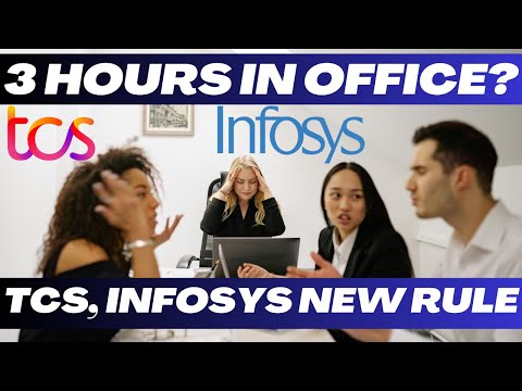 Caution!⚠️ TCS, Infosys 3 Hours in Office or Action Against Employee #tcs #infosys #wipro #wfh #wfo