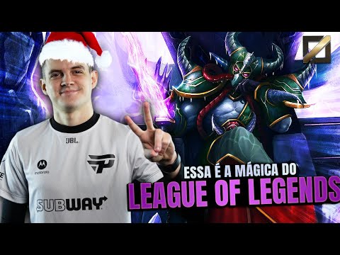 As coisas que MENOS FAZEM SENTIDO são as que MAIS DÃO CERTO no LoL! 🎄