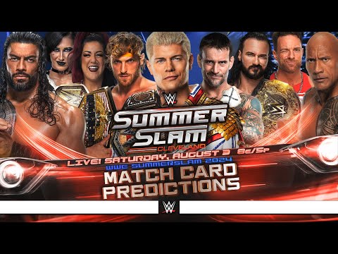 WWE SummerSlam 2024 - Early Card [v4]