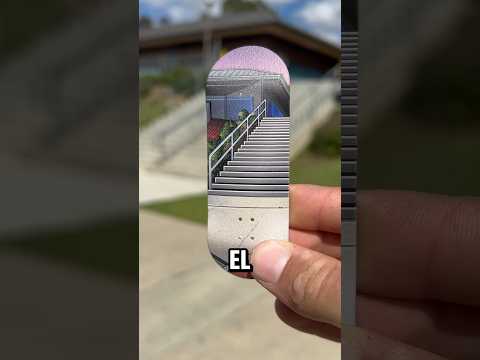 EL TORO 20 STAIR HISTORY🔥 #fingerboard #fingerboarding #lcboards #skate #skateboard #diy # eltoro