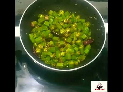 Crispy Bhindi Fry #shorts #ytshorts #shortsfeed #shortsvideo #bhindifry #priyankakevyanjan