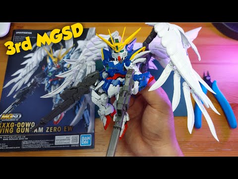 3rd MGSD!!! Wing Gundam Zero EW [ASMR Build]  #bandai #asmr #gunpla #gundam  #anime