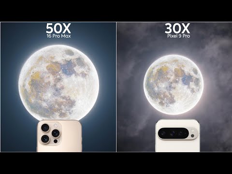 iPhone 16 Pro Max vs Google Pixel 9 Pro Live Zoom Test Comparison