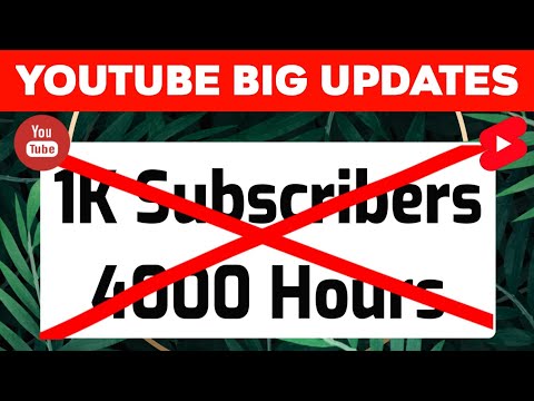 YouTube Monetization Big Update In Bangla | Big YouTube Short Update 2023 | YouTube New Updates 2022