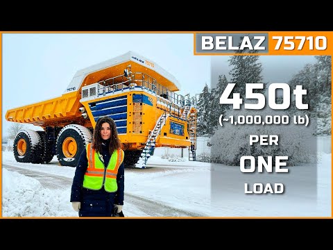 BELAZ 75710: the World's Largest Dump Truck - Revolutionizing the Mining Industry